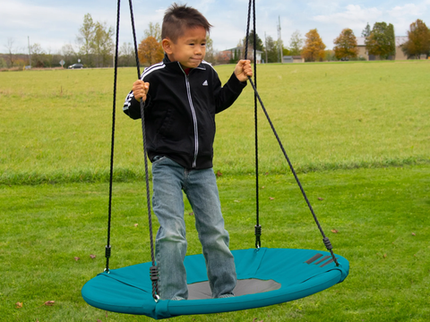 Cacoon Saucer Swing - Neptune Blue