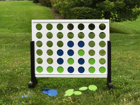 Giant 4-in-Row Outdoor Game