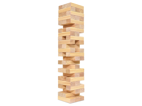 Giant Tumble Tower Game
