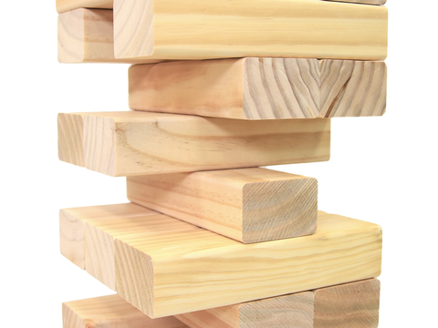 Giant Tumble Tower Game