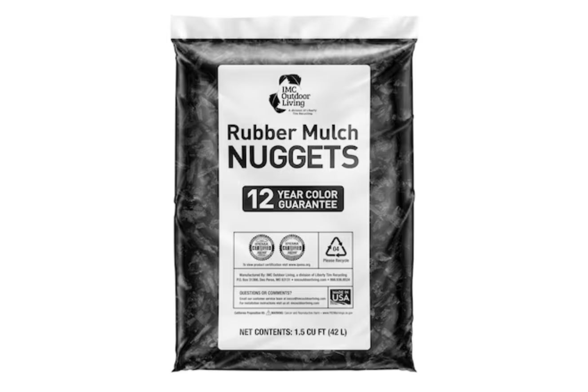 Black Rubber Playground Mulch | Safe, Eco-Friendly & Made in the