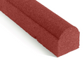92" Red Rubber Playground Timbers
