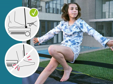 North Legend Oval Trampoline 16ft x 11ft