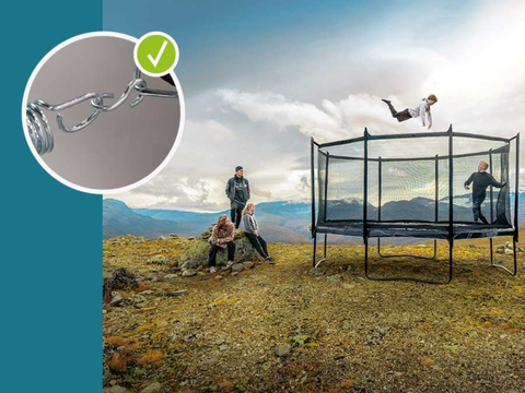 North Legend Oval Trampoline 16ft x 11ft