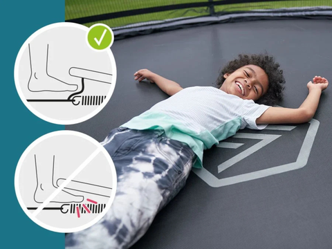 North Legend Oval Trampoline 16ft x 11ft