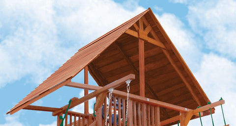 Premier Playcenter Wood Roof