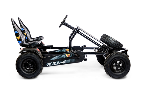 Tracker Blue XXL-4 Pro Pedal Go-Kart (Ages 7 to Adult)