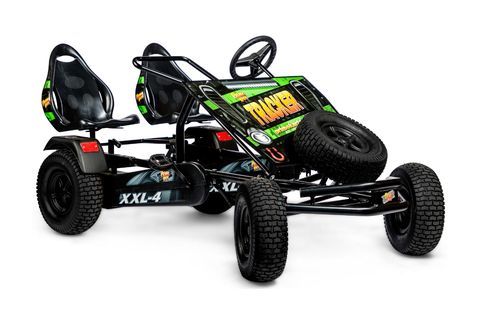 Tracker Green XXL-4 Pro Pedal Go-Kart (Ages 7 to Adult)