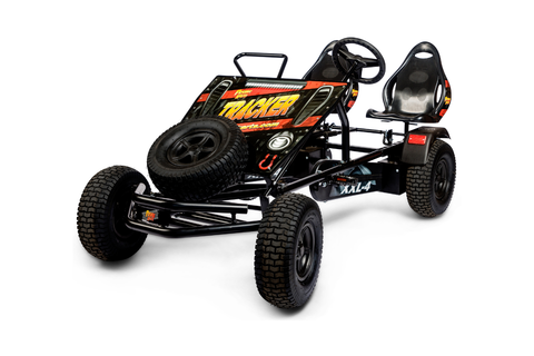 Tracker Red XXL-4 Pro Pedal Go-Kart (Ages 7 to Adult)