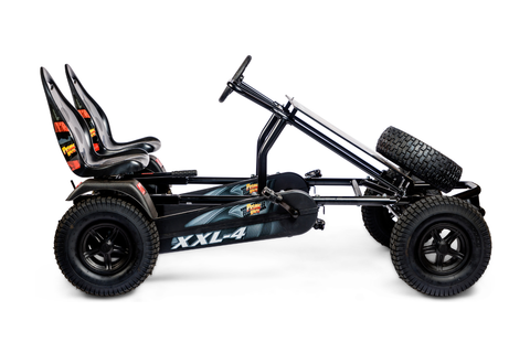 Tracker Red XXL-4 Pro Pedal Go-Kart (Ages 7 to Adult)