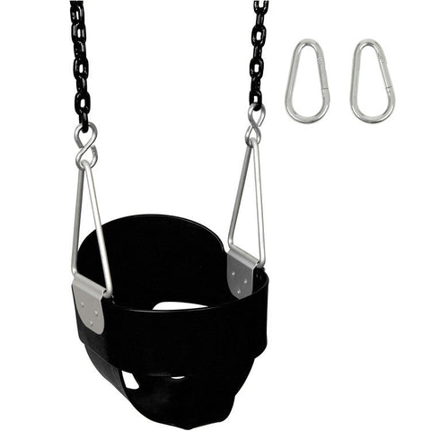 Premium Bucket Swing – Black