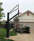 Stainless Olympian Adjustable Basketball Goal - River City Play Systems
