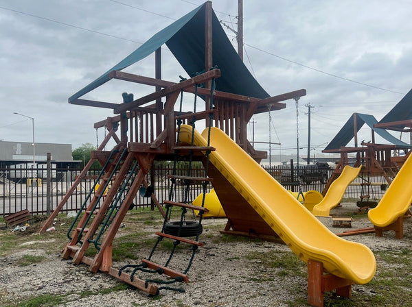 Used Swing Set - Won't Last | FREE Local Install & Gallon of Stain