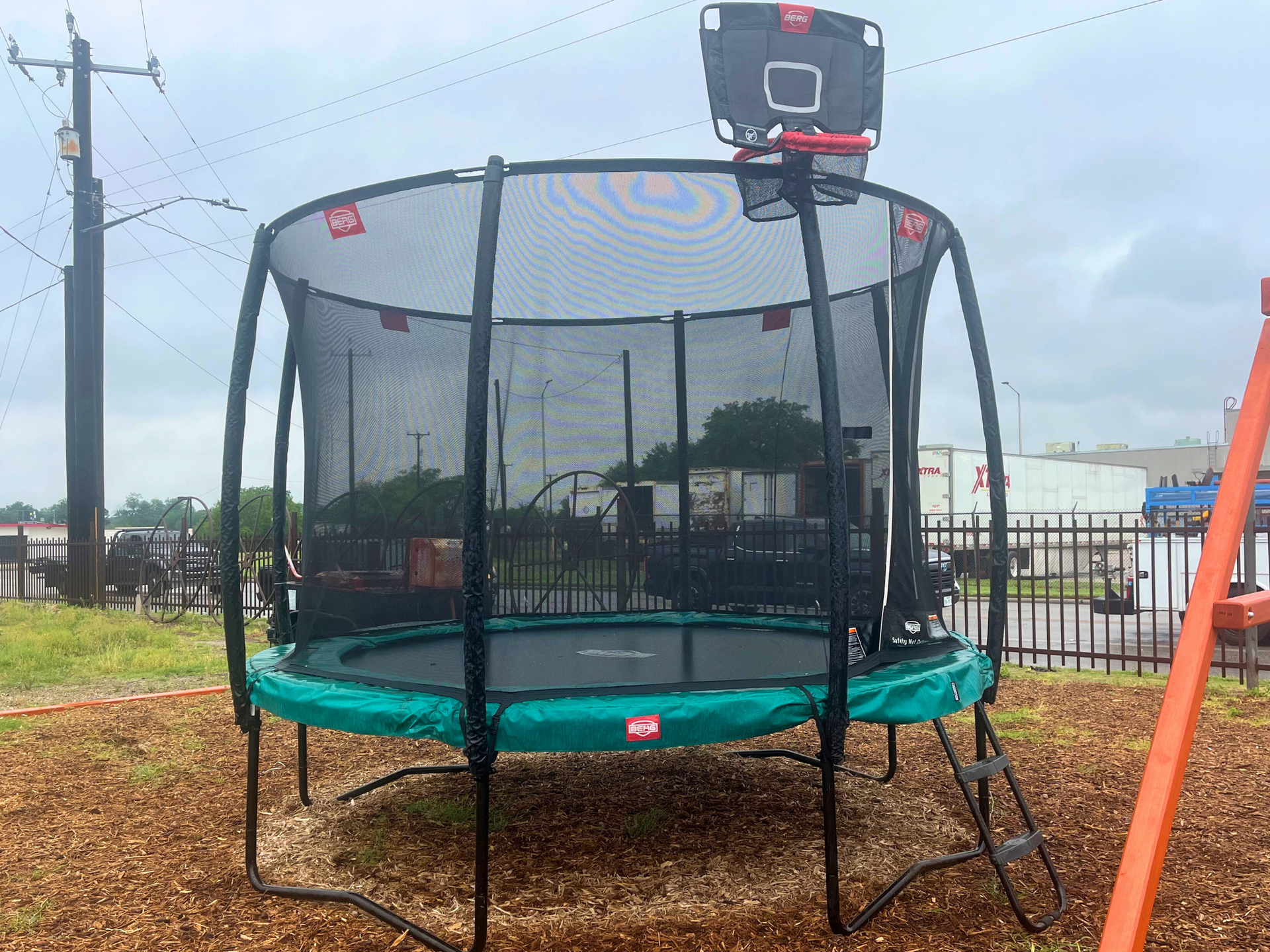 Trampoline Used Used BERG Trampoline FREE Local Install – River
