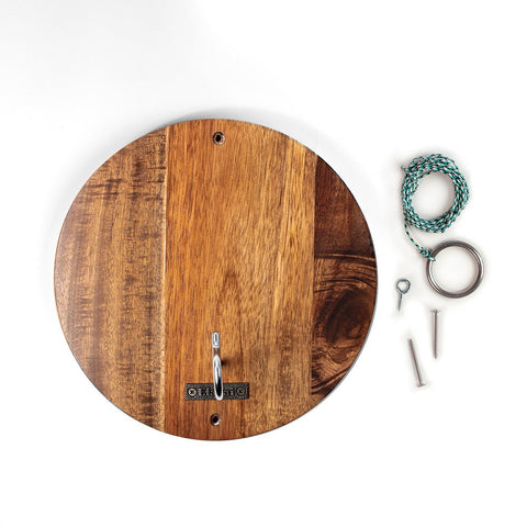 Acacia Wood Hook & Ring Game