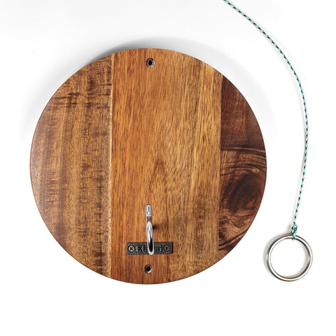 Acacia Wood Hook & Ring Game