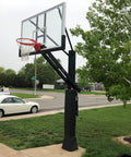 Stainless Olympian Adjustable Basketball Goal - River City Play Systems