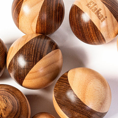 Hevea Wood Bocce Ball Set
