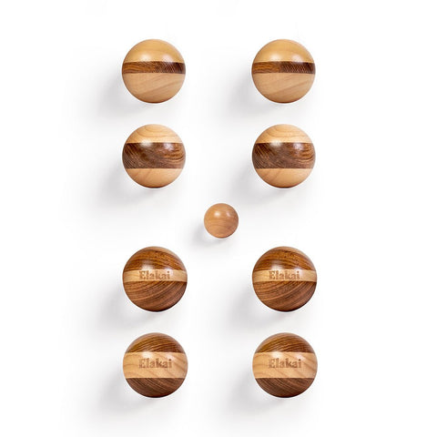 Hevea Wood Bocce Ball Set