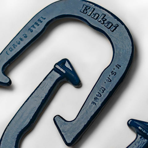 Solid Steel Horseshoe Set