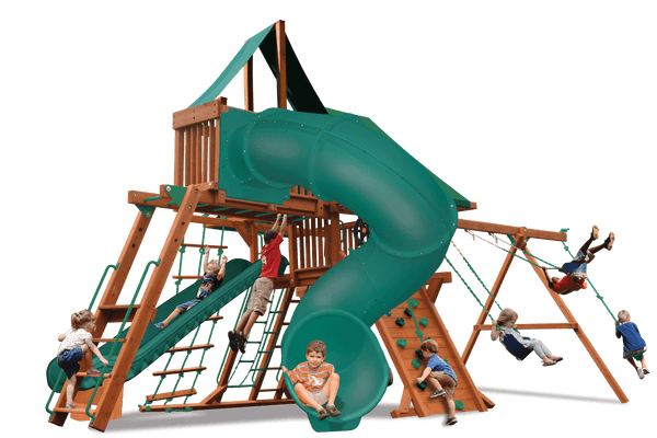 Turbo Deluxe Playcenter Combo 5 (27F) - River City Play Systems