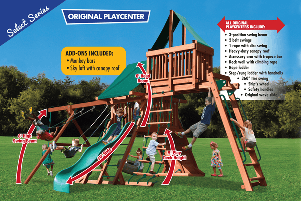 Original Playcenter Combo 4 (15E) - River City Play Systems