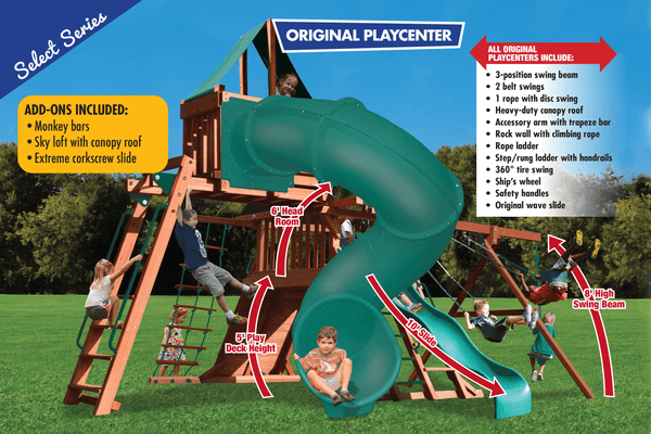 Original Playcenter Combo 5 (15F) - River City Play Systems