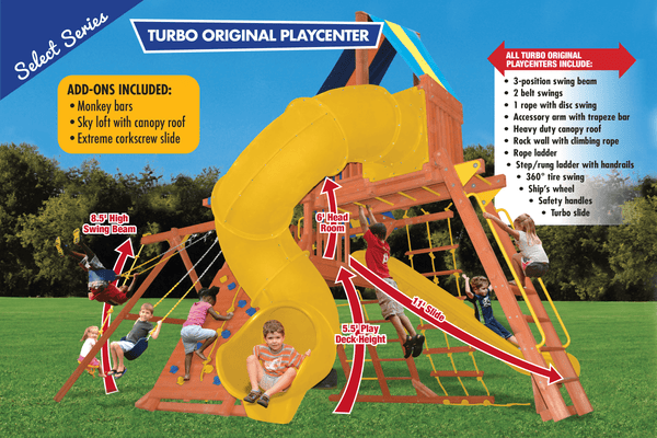 Turbo Original Playcenter Combo 5 (19E) - River City Play Systems