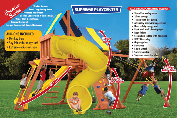 Supreme Playcenter Combo 5 (31F) - River City Play Systems