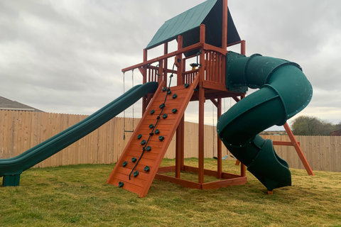 Extreme Fort with Spiral Slide