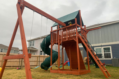 Extreme Fort with Spiral Slide