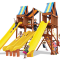 Playground One Mega Slide City Swing Set
