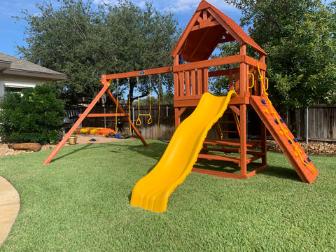 Original Fort with Wood Roof