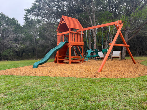 Original Fort with Wood Roof