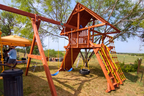 Premier Playcenter with Wood Roof