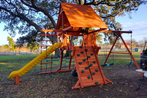 Premier Playcenter with Wood Roof