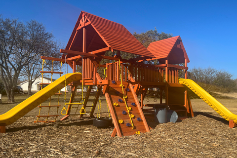 Turbo Deluxe Dual Powerhouse with Wood Roofs