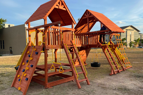 Turbo Deluxe Dual Powerhouse with Wood Roofs