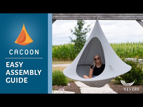 How to assemble a Vivere Cacoon that you purchase from River City Play Systems
