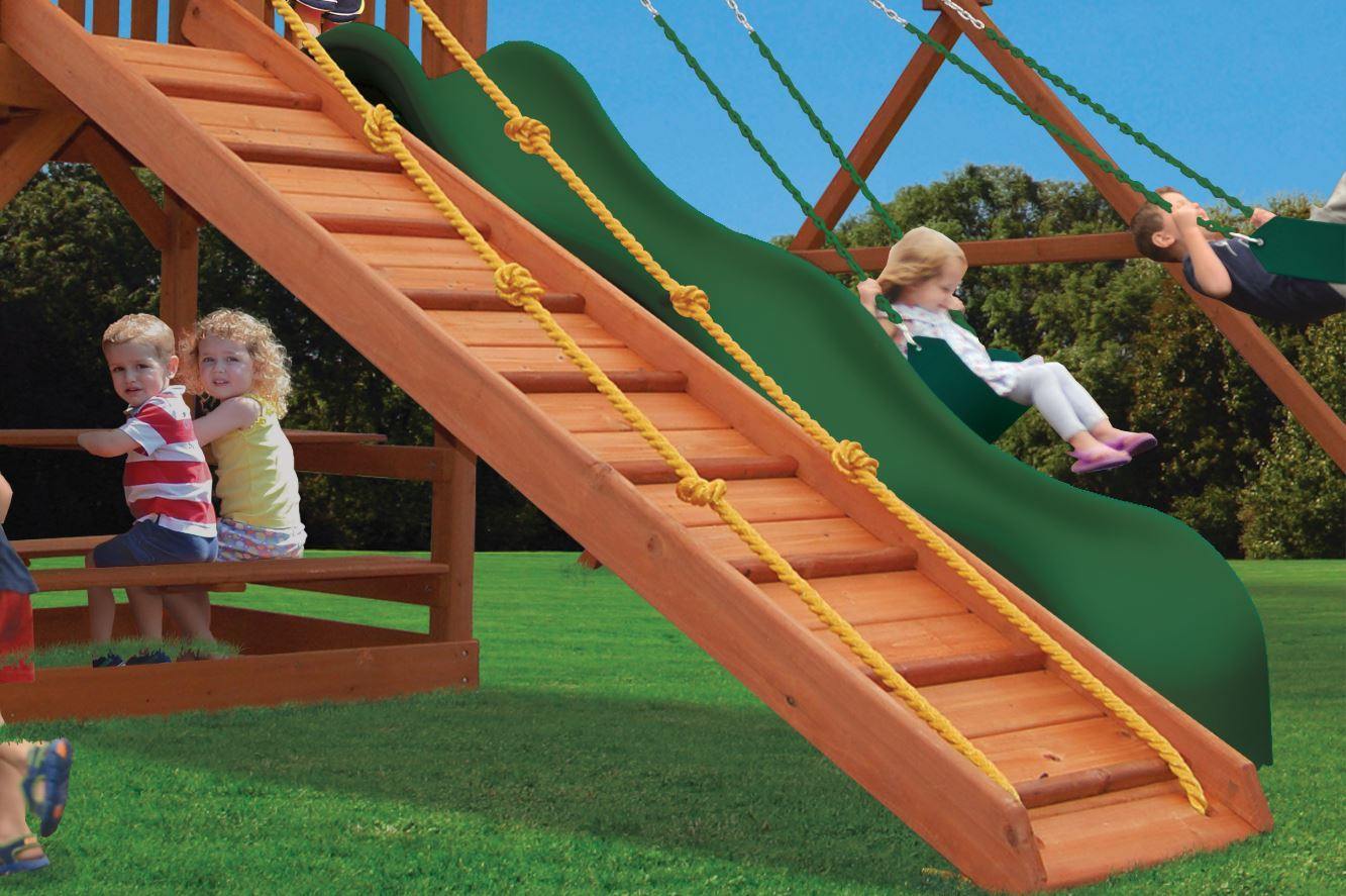 Swing Set Ramp Add-On | Quality Playground Climbing Accessory – River ...