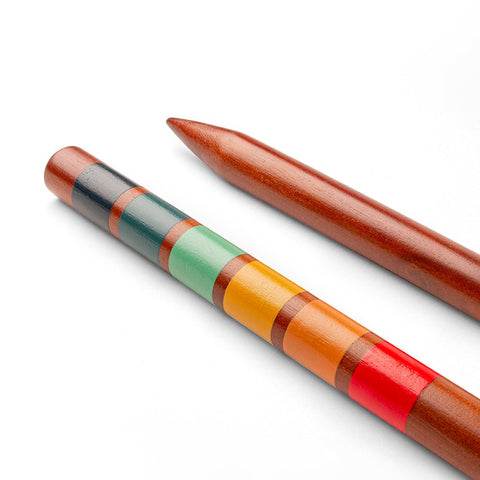 Hevea Wood & Iron Croquet Set