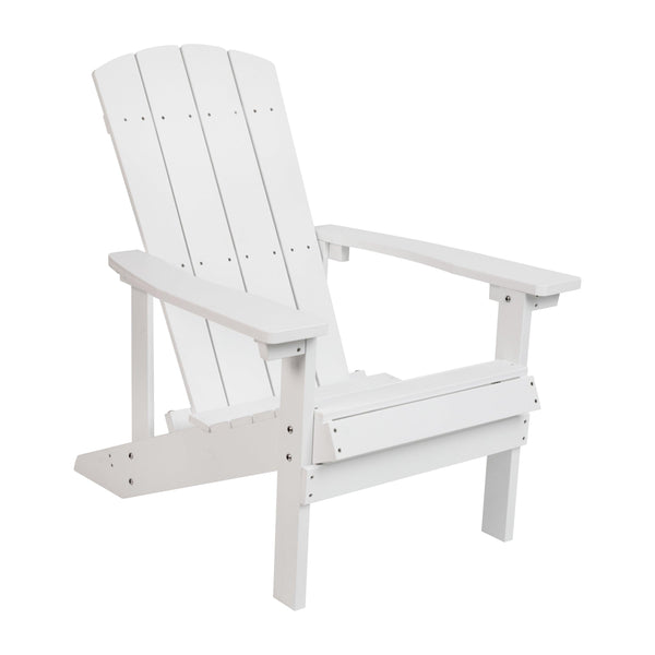 All-Weather Poly Resin Wood Adirondack Chair - River City Play Systems