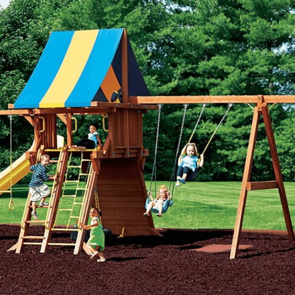 Commercial Rubber Playground Mulch (Full Pallet) - River City Play Systems