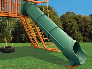 Straight Tube Slide - River City Play Systems
