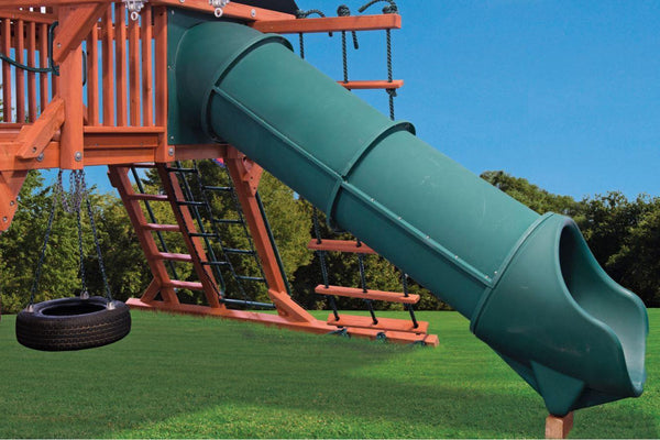 Straight Tube Slide - River City Play Systems