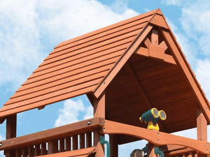 Premier Fort Wood Roof - River City Play Systems