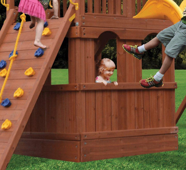 Premier Lower Level Enclosure - River City Play Systems