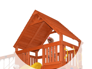 Select Fort XL Wood Roof - River City Play Systems