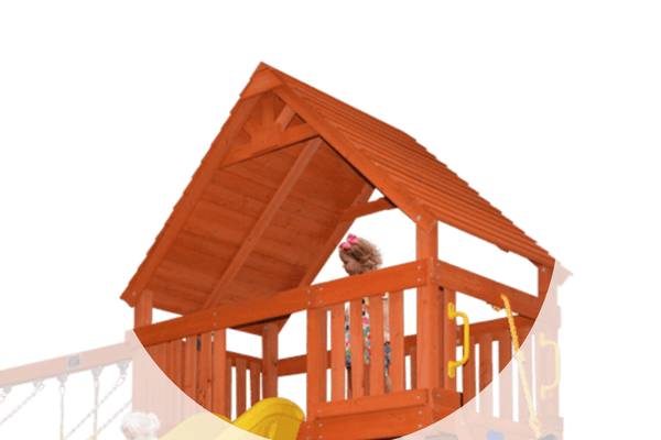 Select Fort XL Wood Roof - River City Play Systems