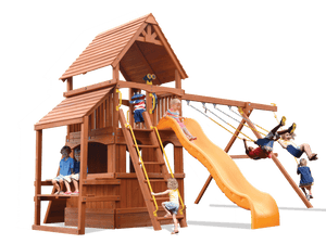 Deluxe Fort Hangout (21D) - River City Play Systems